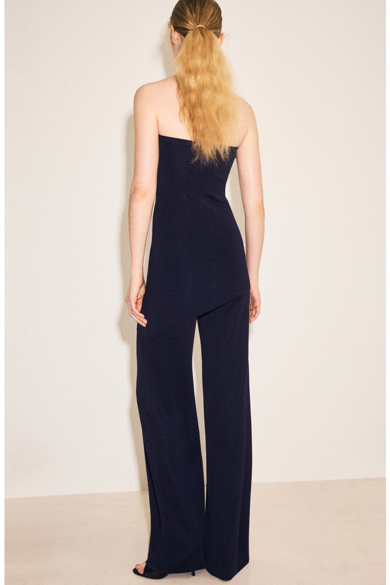 Knit Pull-On Wide Leg Pants, Alternate, color, NAVY