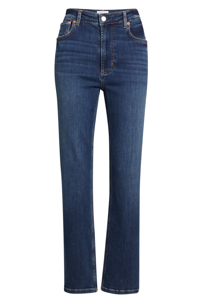 Bixby Straight Leg Jeans, Alternate, color, DEEP DIVE