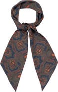 Lauren Ralph Lauren Paisley Silk Skinny Scarf