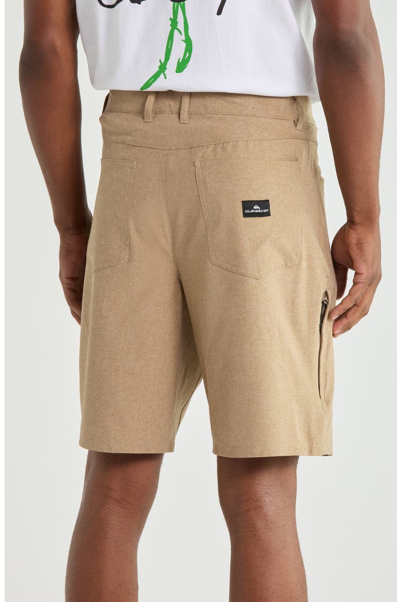 Barnacle Amphibian 5-Pocket Shorts, Alternate, color, ELMWOOD