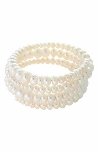 EFFY 8-9mm Freshwater Pearl Wrap Bracelet