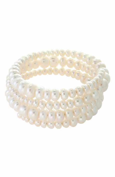EFFY 8-9mm Freshwater Pearl Wrap Bracelet