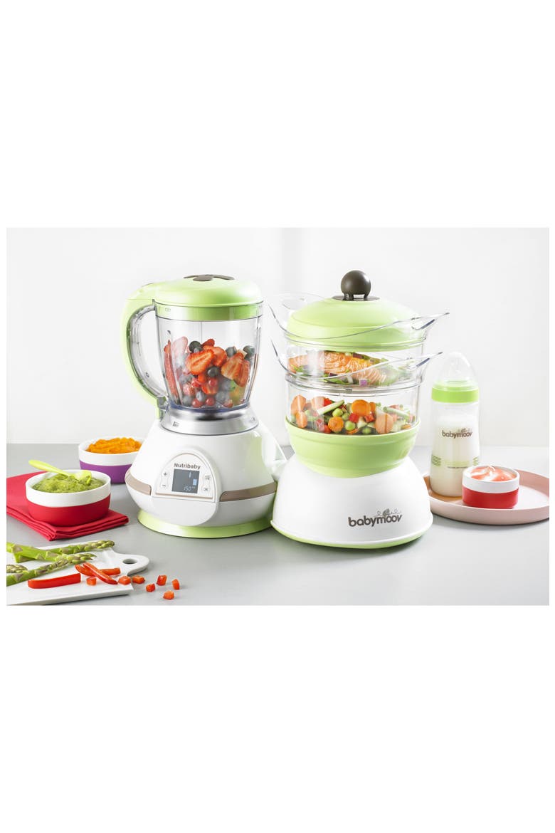 Nutribaby 5-In-1 Baby Food Maker, Alternate, color, ZEN