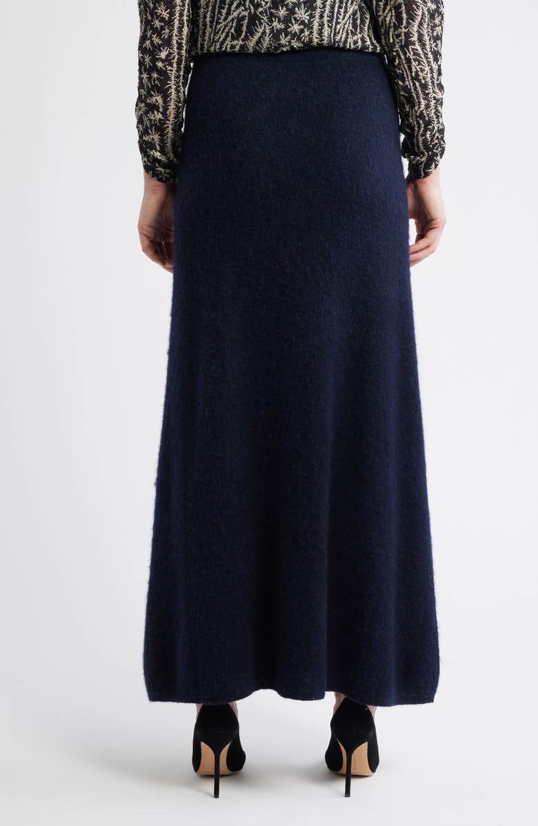 BOSS Orange Fici Maxi Skirt, Alternate, color, Dark Blue