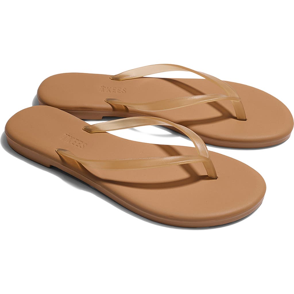 TKEES Aqua Waterproof Flip Flop in Sand at Nordstrom, Size 9