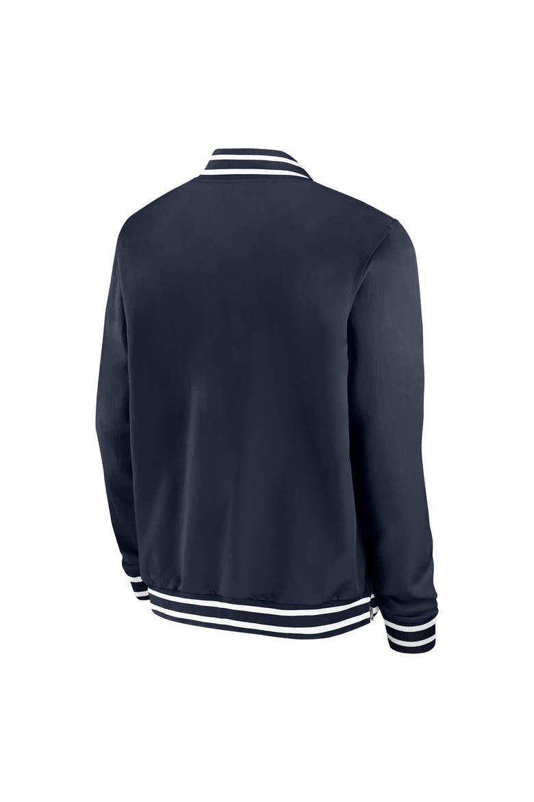 Men's Nike Navy US Hockey 2026 Full-Zip Bomber Jacket (Men