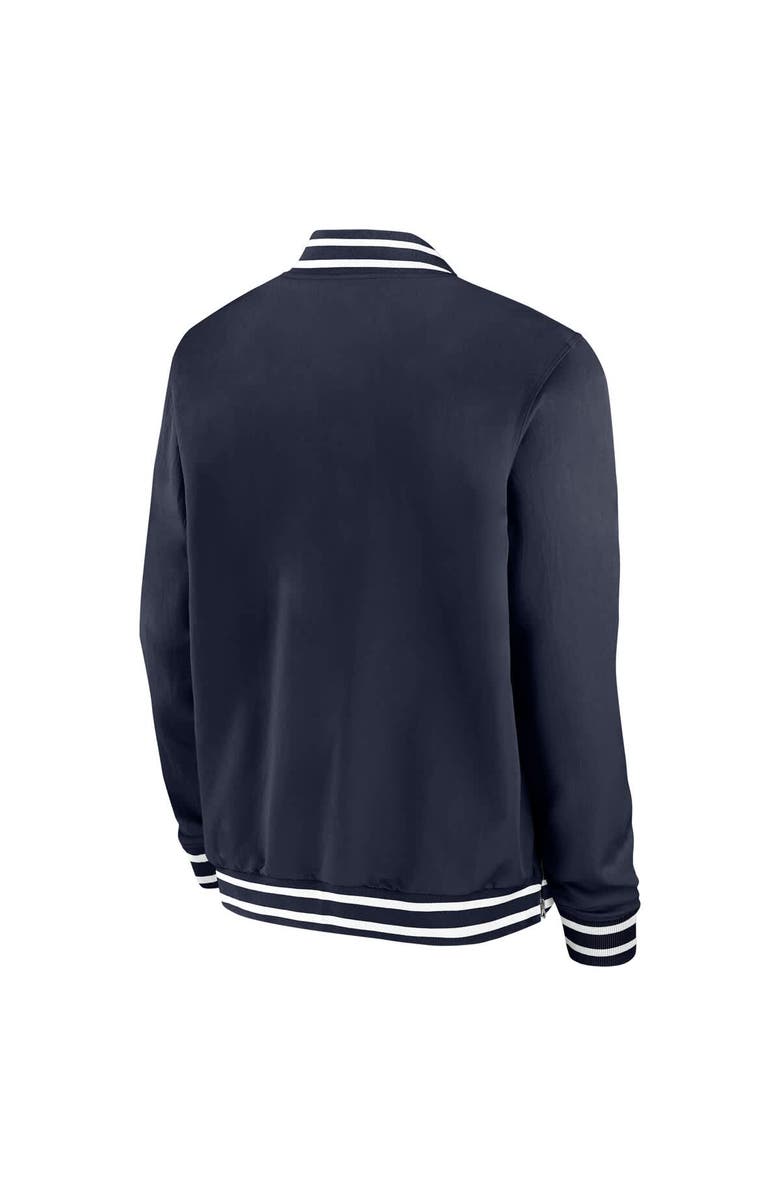 Nike Men's Nike  Navy US Hockey 2026 Full-Zip Bomber Jacket, Alternate, color, Navy