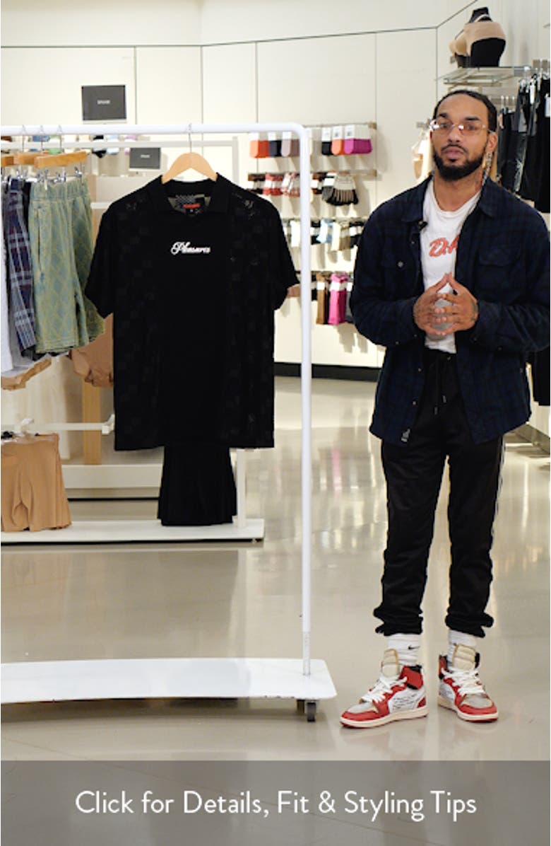 Planets Johnny Collar Graphic Polo, sales video thumbnail