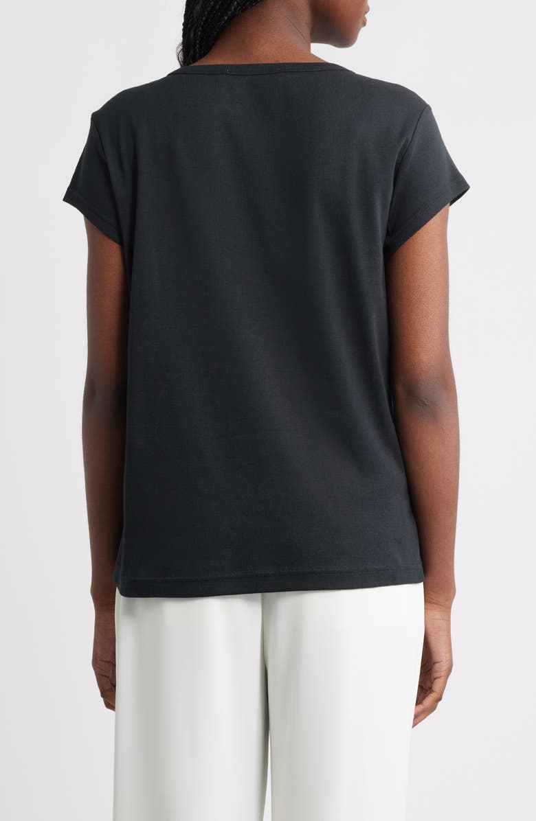 MANGO Crewneck Cotton T-Shirt, Alternate, color, 