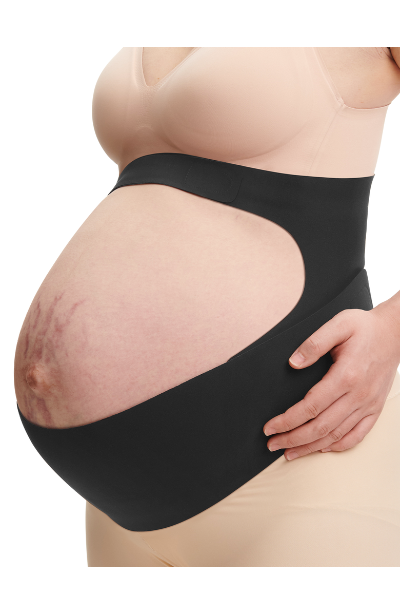 Momcozy Ergonest Maternity Belly Band, Main, color, Black