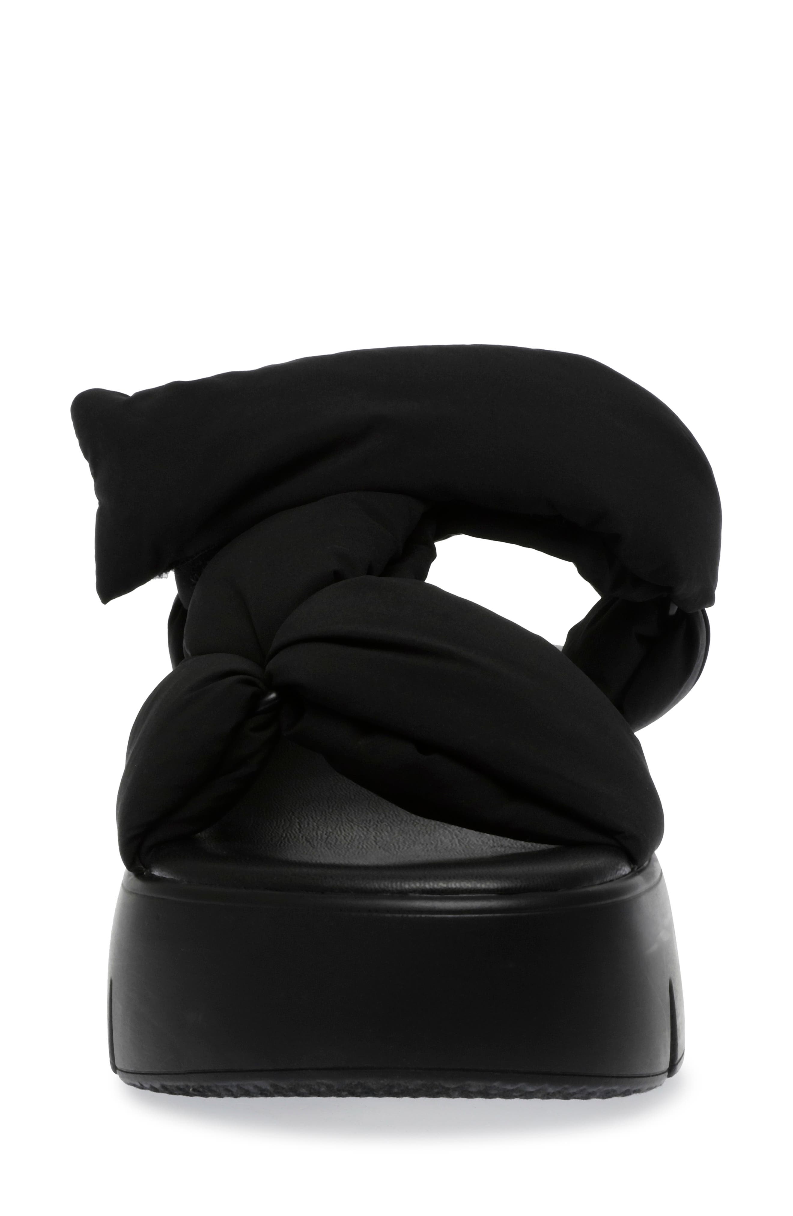 Xandra Slingback Platform Sandal, Alternate, color, BLACK