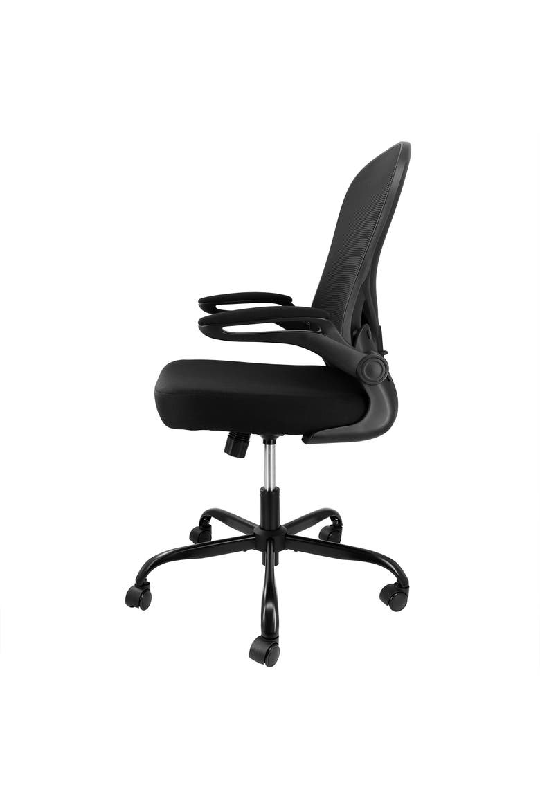 High Back Adjustable Office Chair, Alternate, color, Black