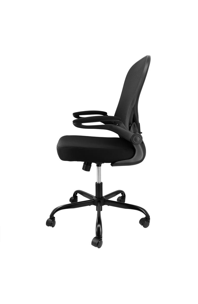 Elama High Back Adjustable Office Chair, Alternate, color, Black