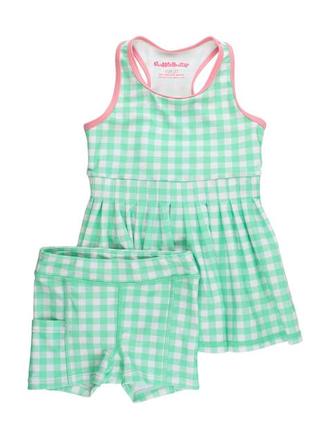 Girls UPF50+ Active Dress & Bike Short Set
