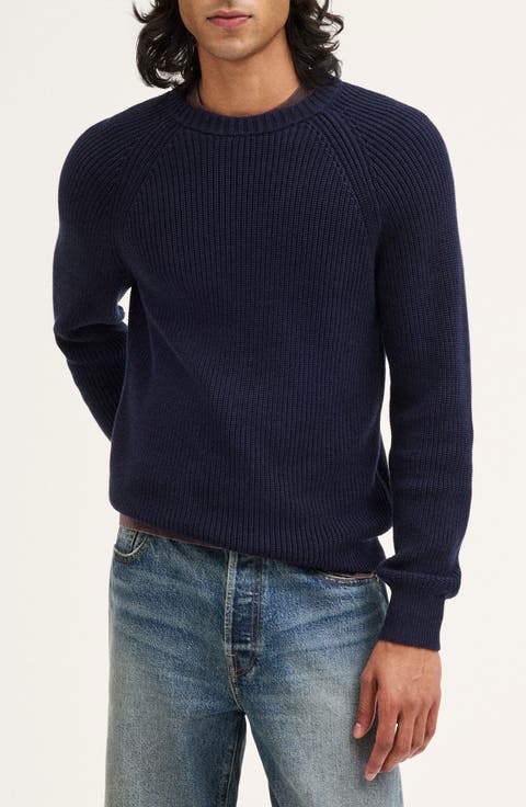 Shaker Stitch Cotton Sweater