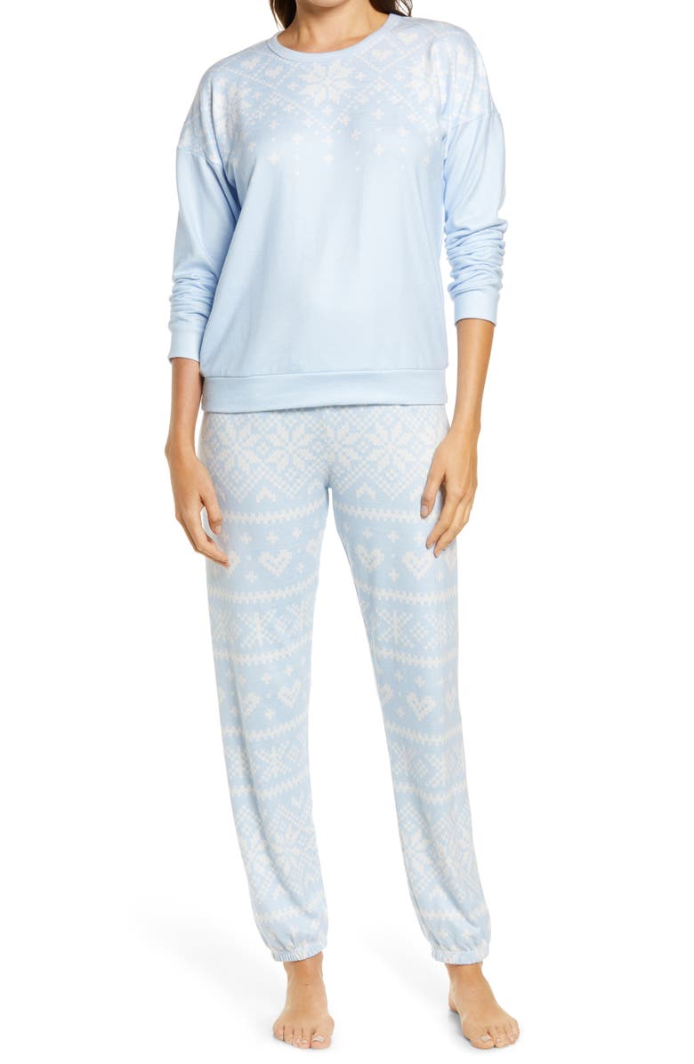 PJ Salvage Peachy Jersey Pajamas, Main, color,