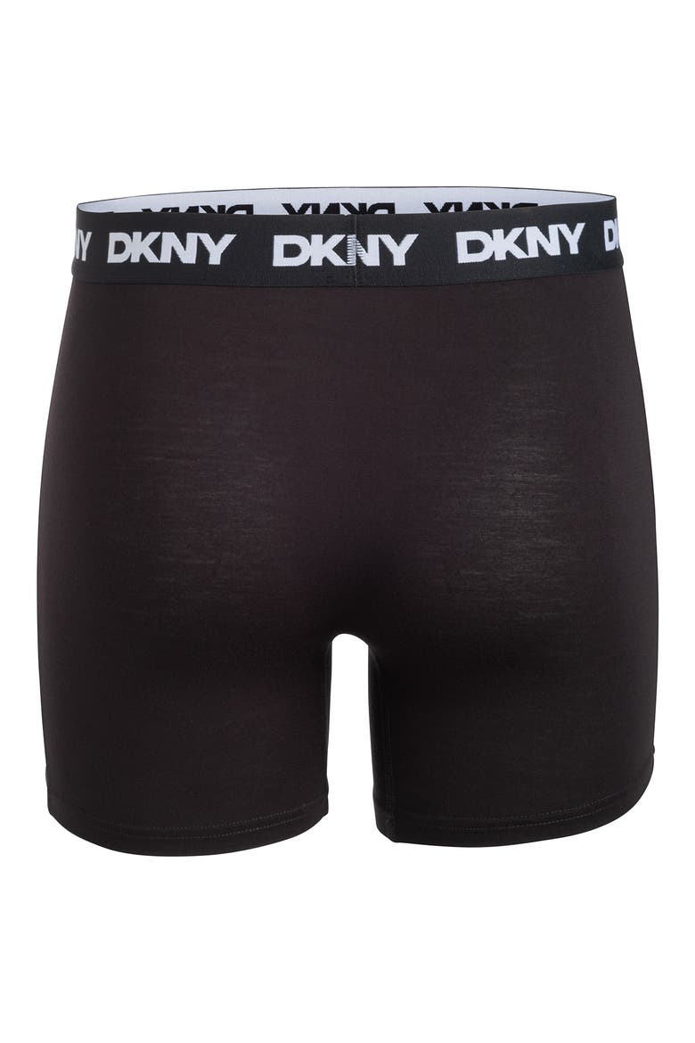 Soft Stretch Pack of 4 Boxer Briefs, Alternate, color, BLACK/BLACK/BLACK/BLACK