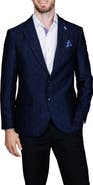 TailorByrd Modern Fit Jacquard Sport Coat