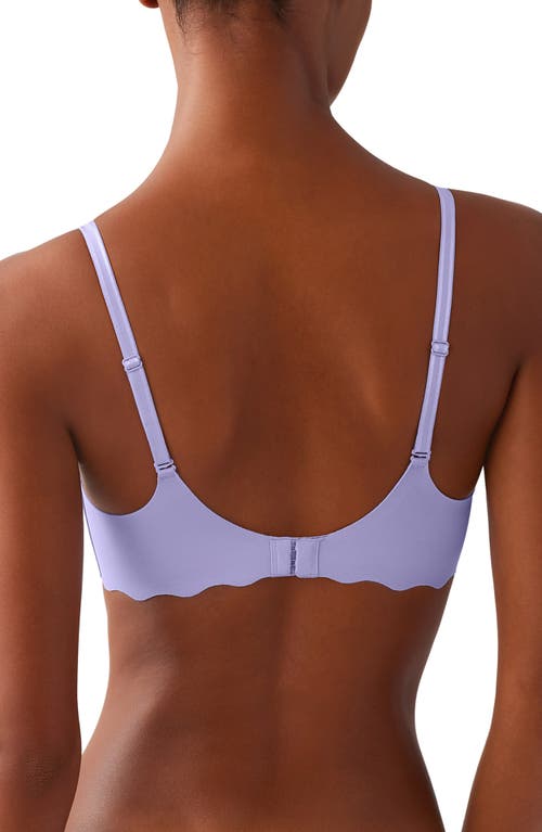 B.tempt'd By Wacoal B.wow'd Wireless Convertible T-shirt Bra In Purple