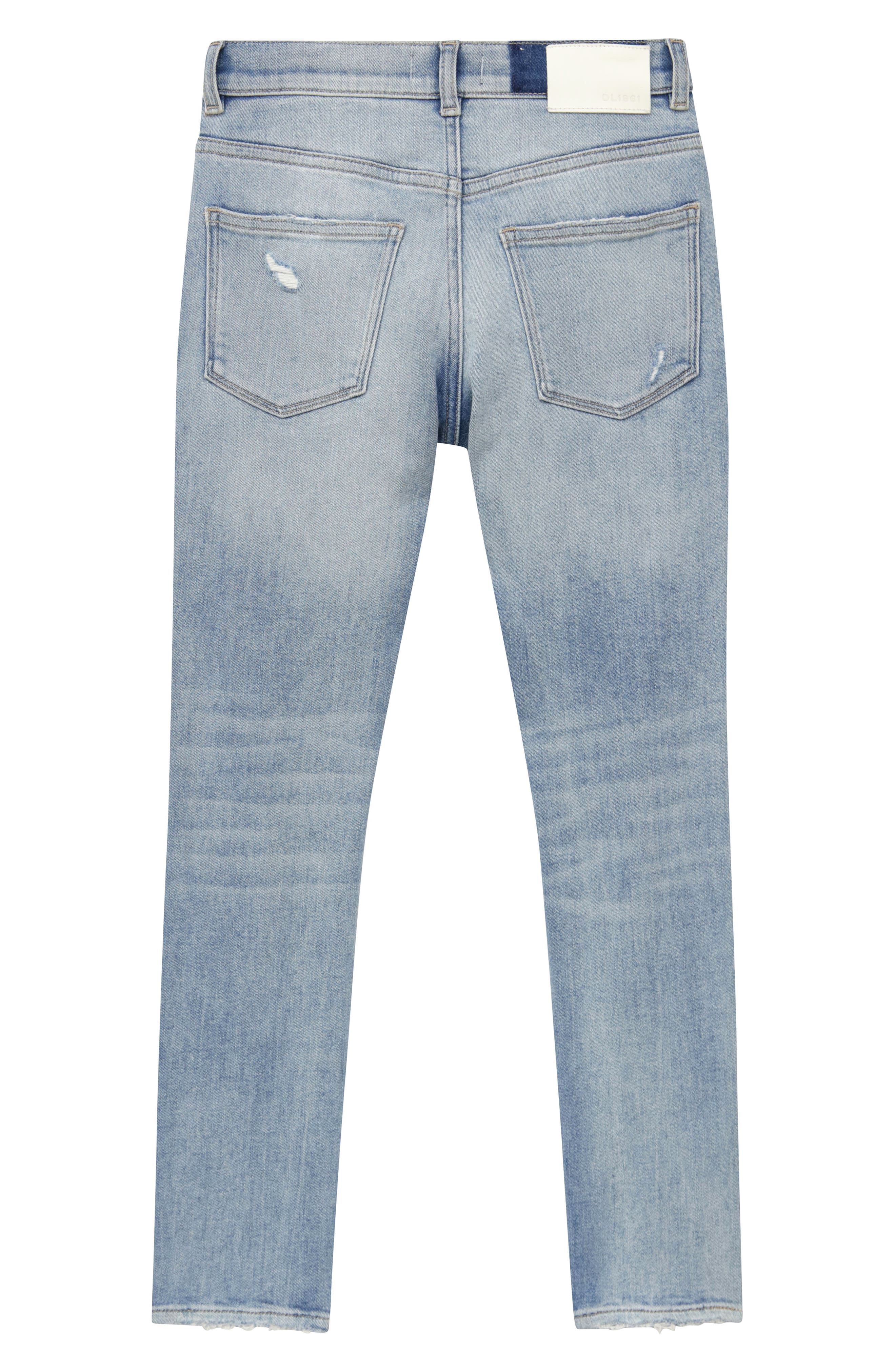 DL1961 Kids' Zane Paint Splatter Skinny Jeans | Nordstrom