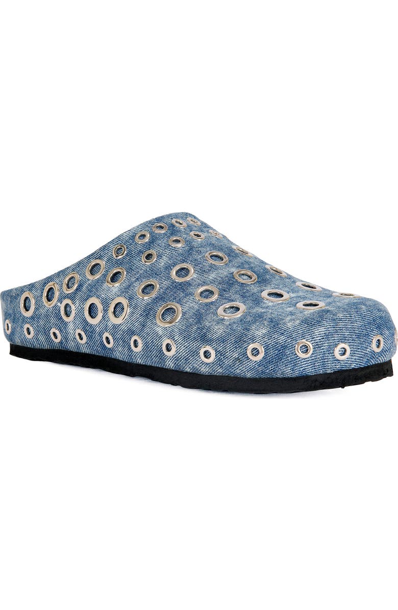 AZALEA WANG Marsha Denim Mule, Main, color,