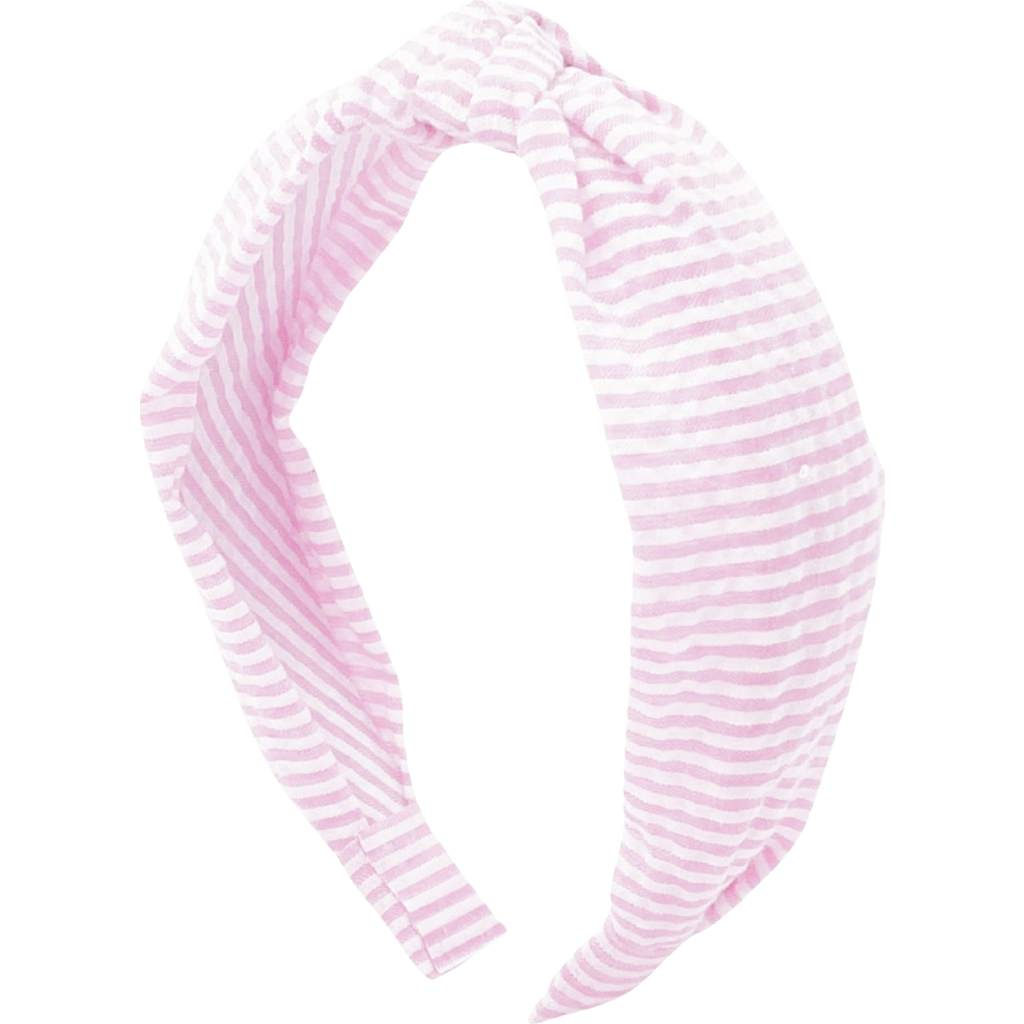 Bits & Bows Seersucker Knot Headband In Multi