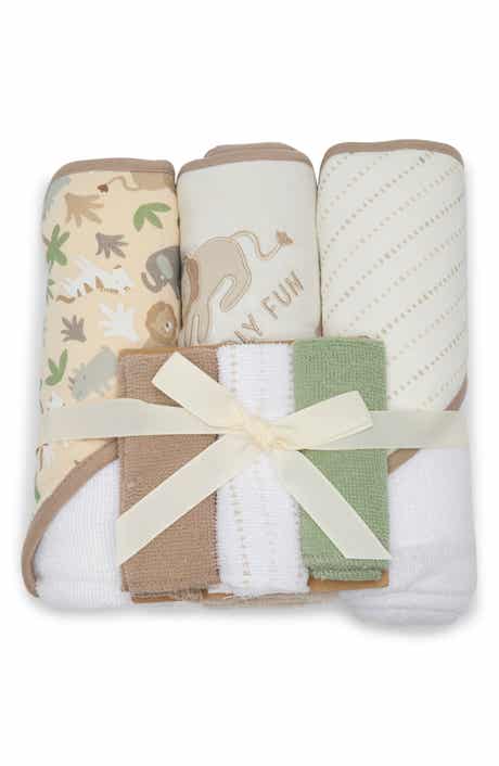 DREAMGRO 6-Piece Hooded Towel & Washcloth Set