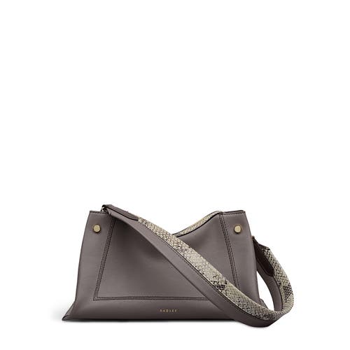 Radley Hope Gardens Medium Ziptop Shoulder Bag In Brown