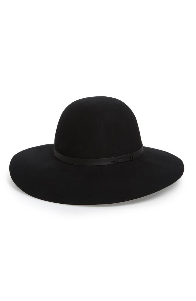 Nordstrom Refined Floppy Wool Felt Hat, Main, color,