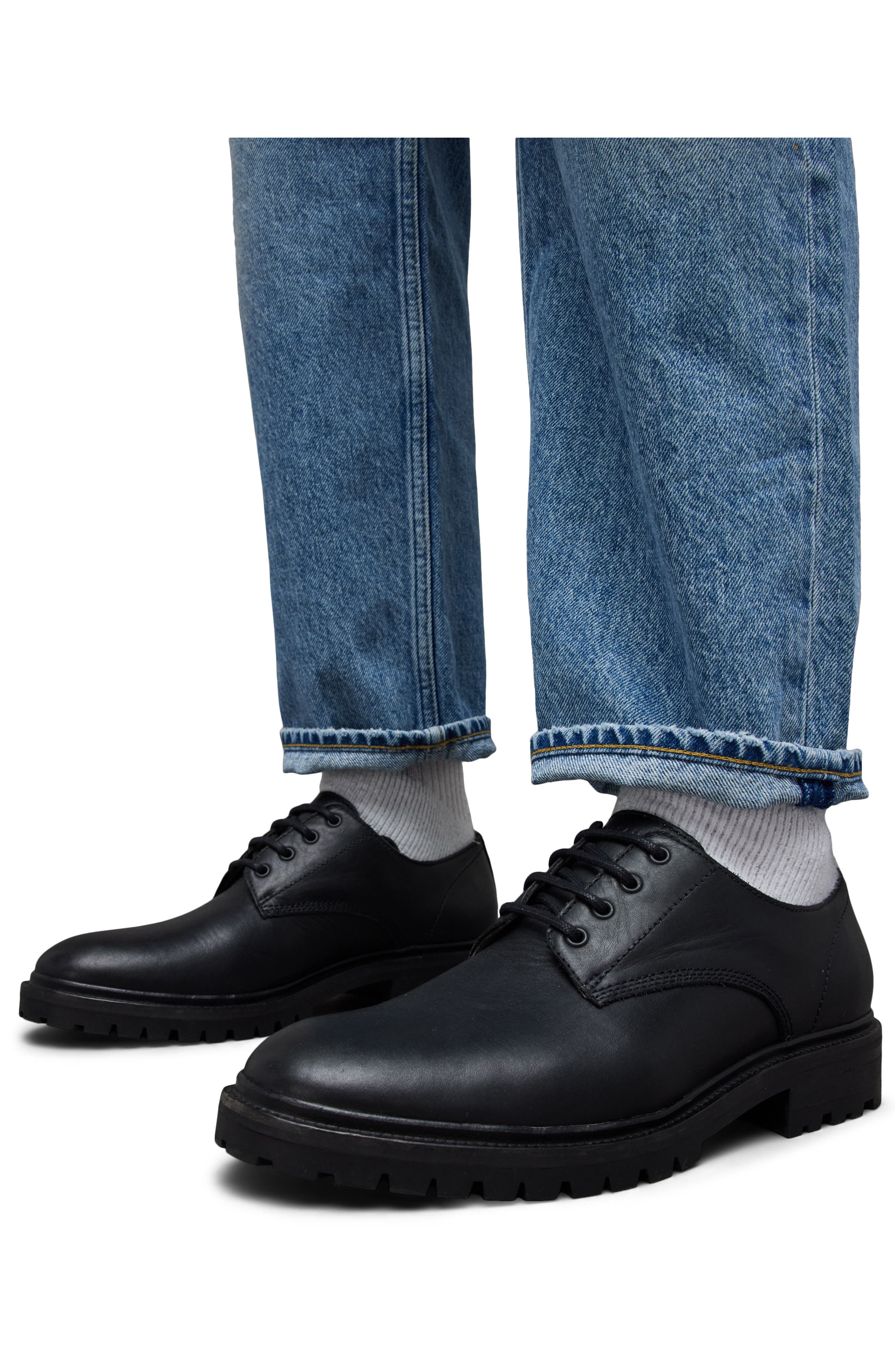 AllSaints Jarred Lug Derby, Alternate, color, 