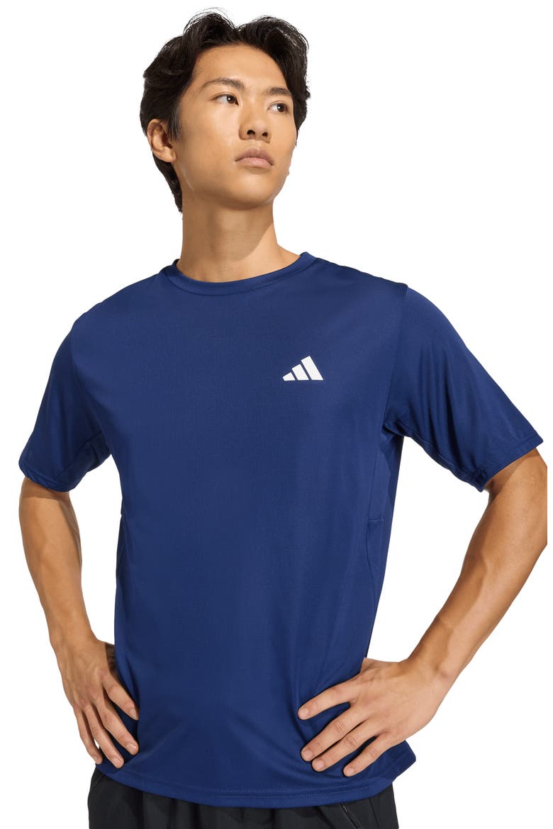 Essentials Crewneck T-Shirt, Alternate, color, DARK BLUE