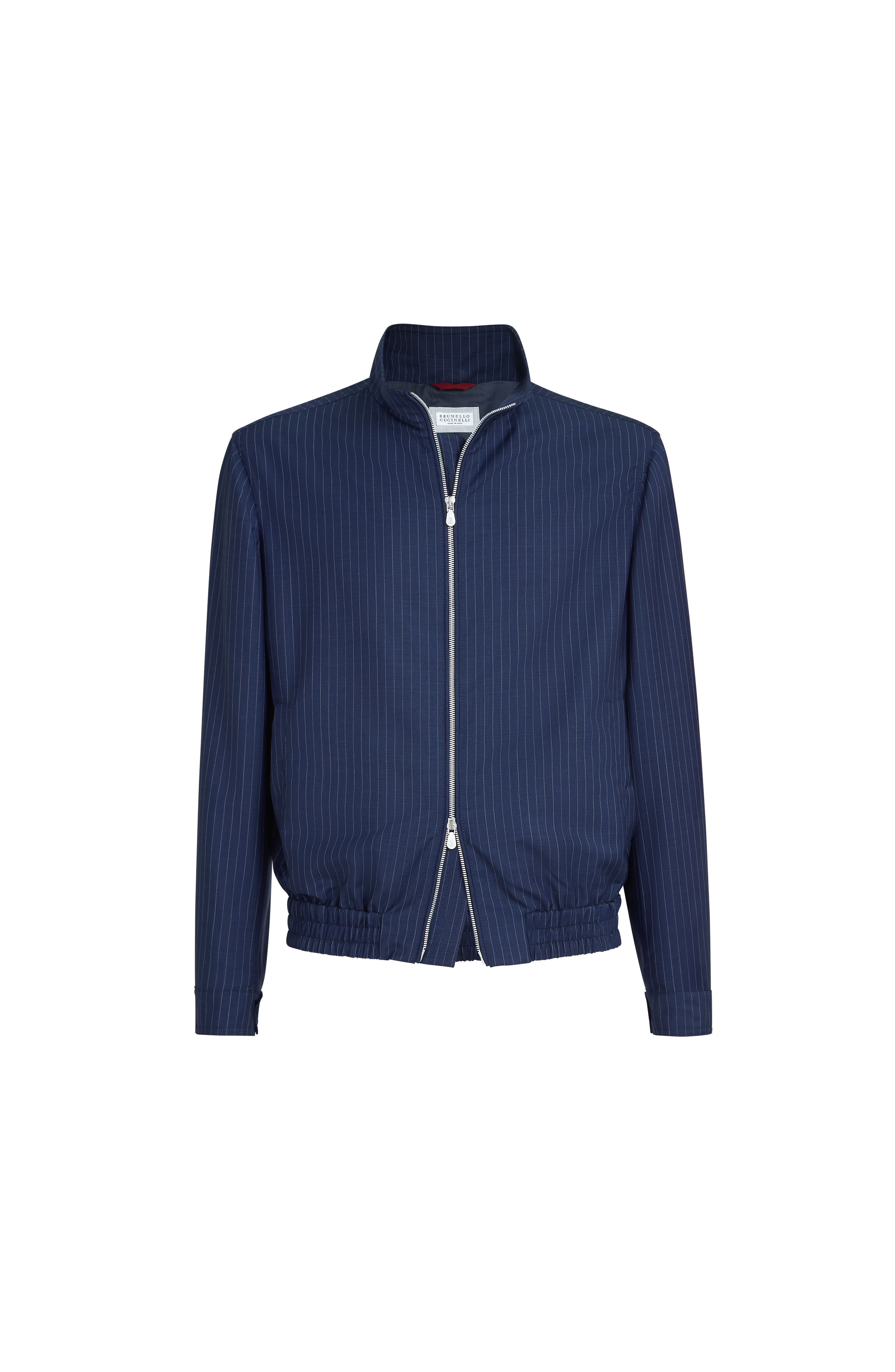 Pinstripe fresco outerwear jacket - image 2