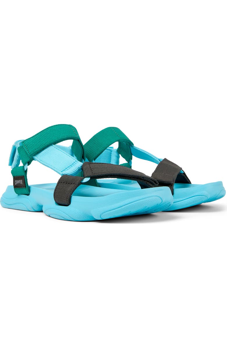 Camper Karst Sandal, Main, color, Blue