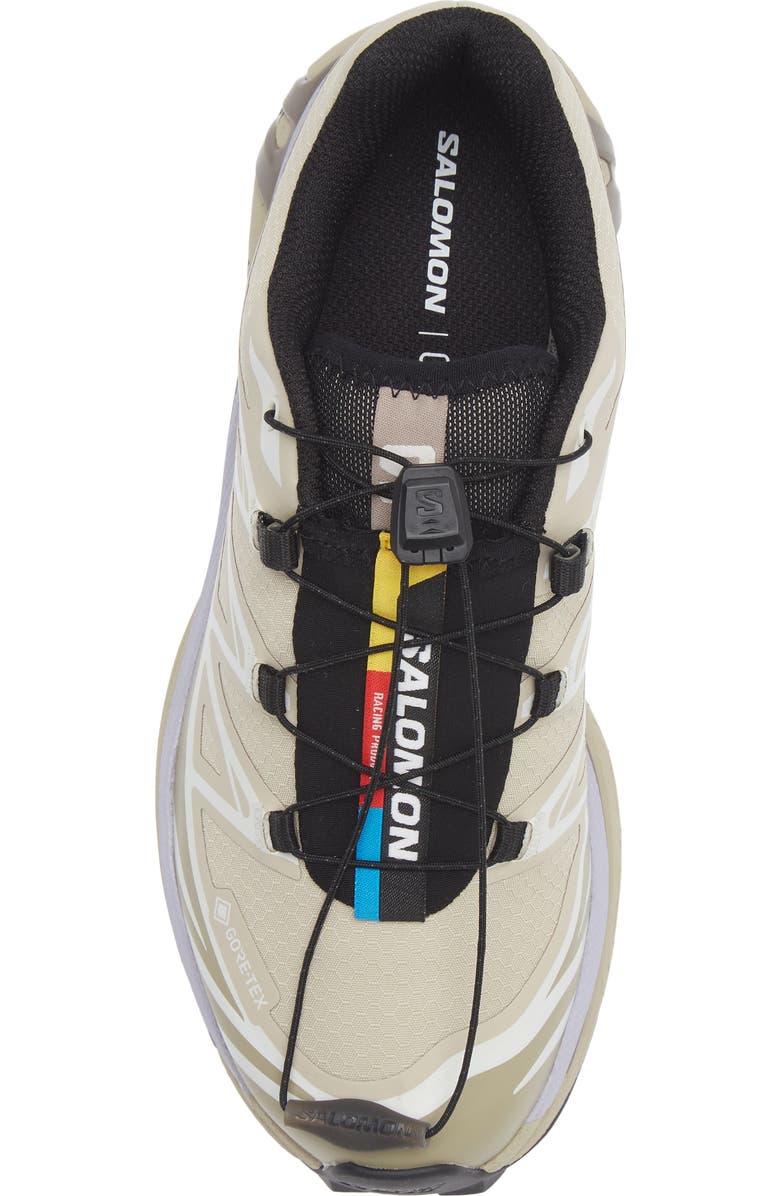 Salomon XT-6 Gore-Tex<sup>®</sup> Waterproof Sneaker, Alternate, color, Eucalyptus/ Silver Sage