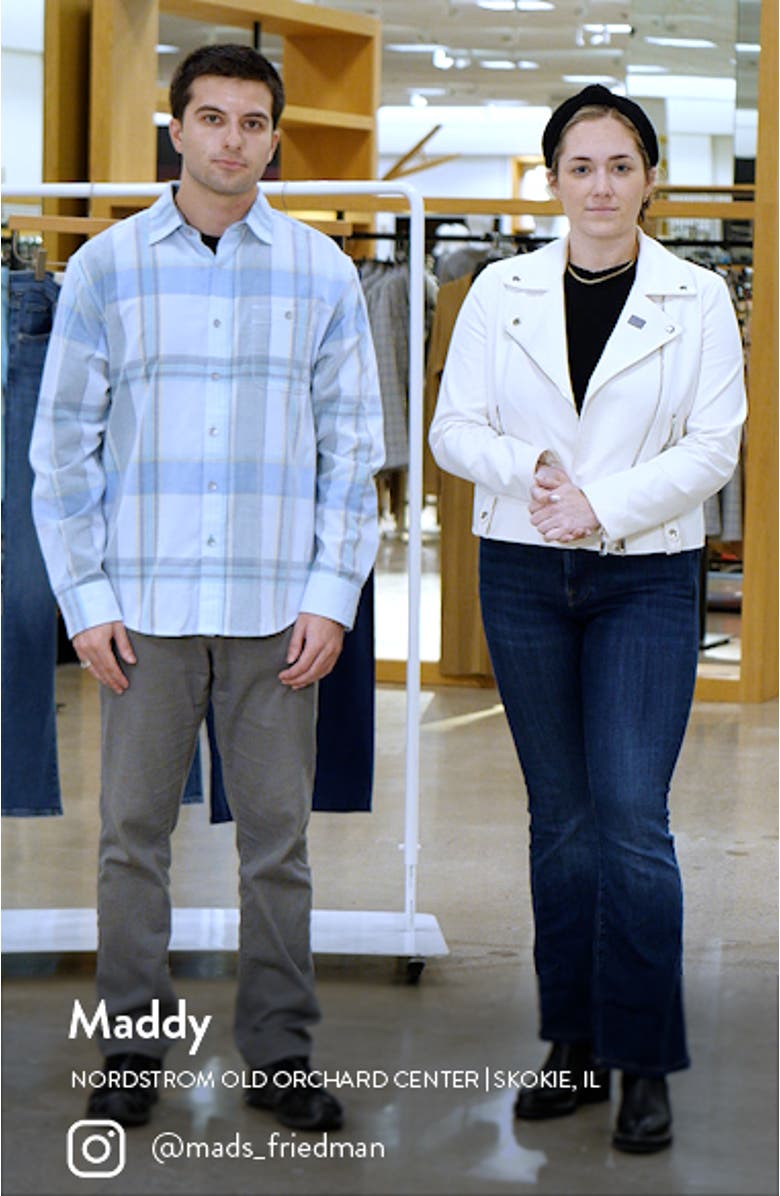 Coastline Grand Isle Plaid Corduroy Button-Up Shirt, sales video thumbnail