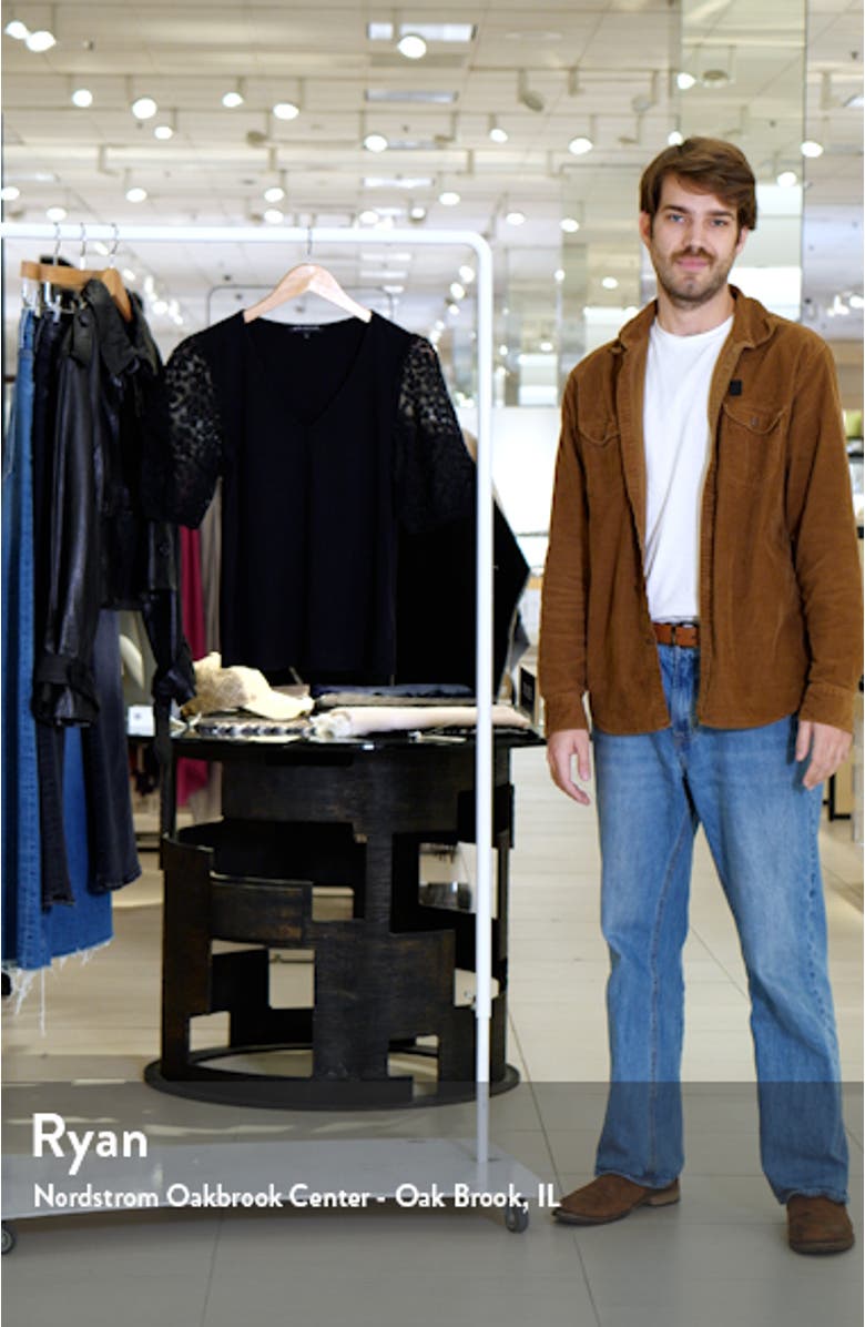 Megan Mixed Media Top, sales video thumbnail