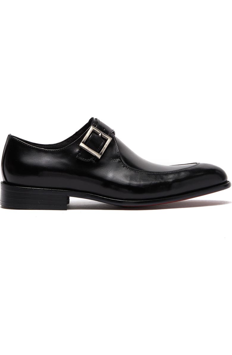 Maison Forte Eli Buckle Strap Leather Loafer, Alternate, color,