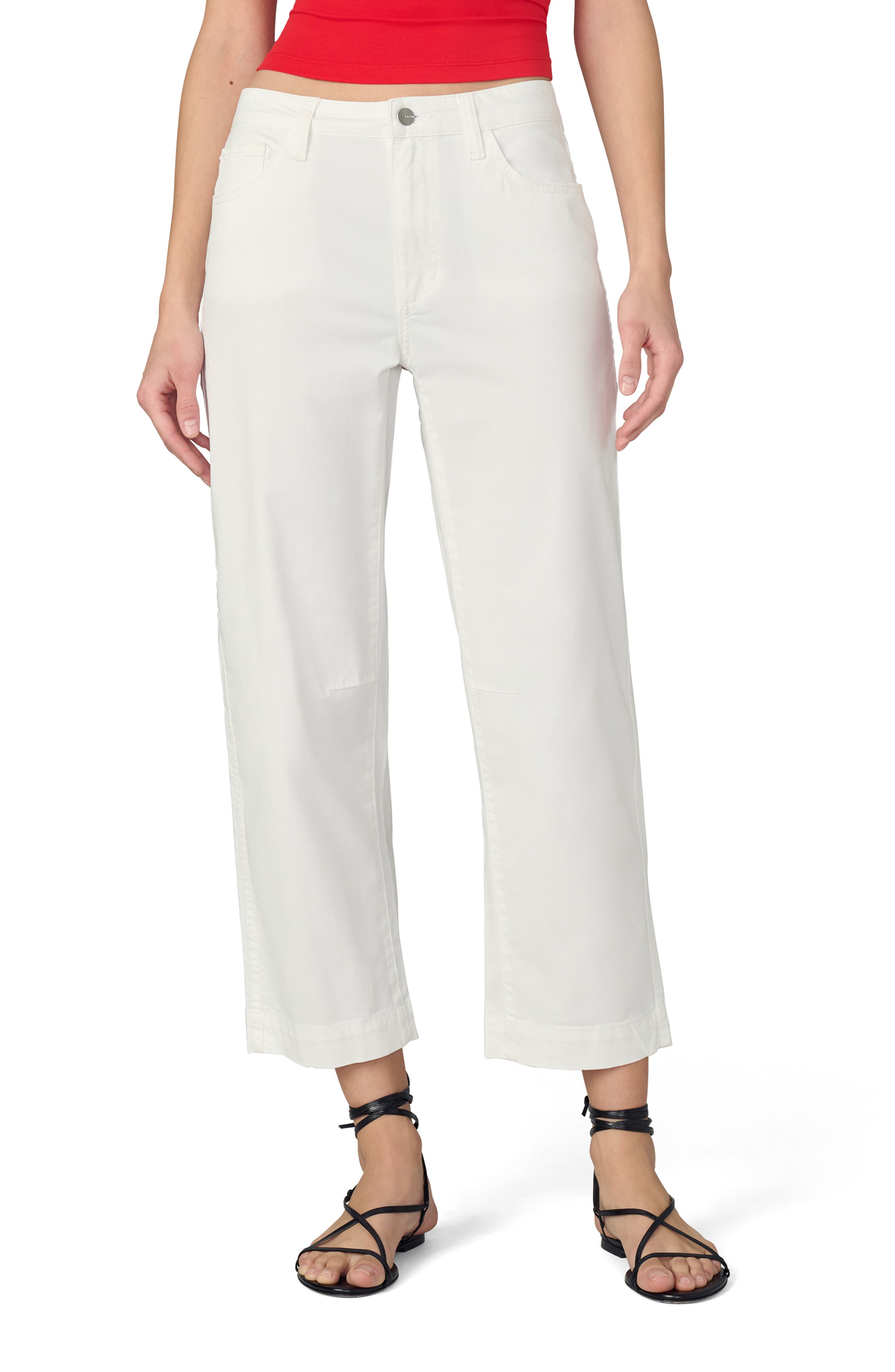 The Wilder High Waist Crop Relaxed Barrel Jeans