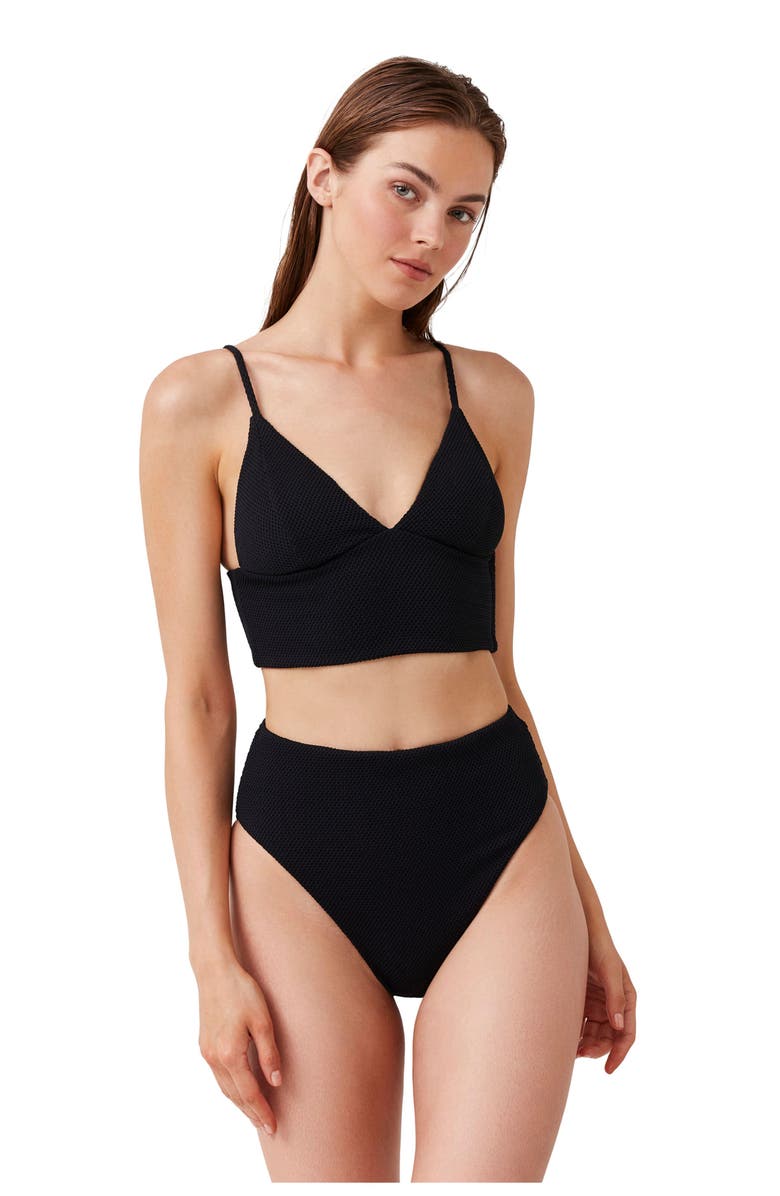 Luma Gottex Sensual Simplicity Crop top Triangle, Main, color, 