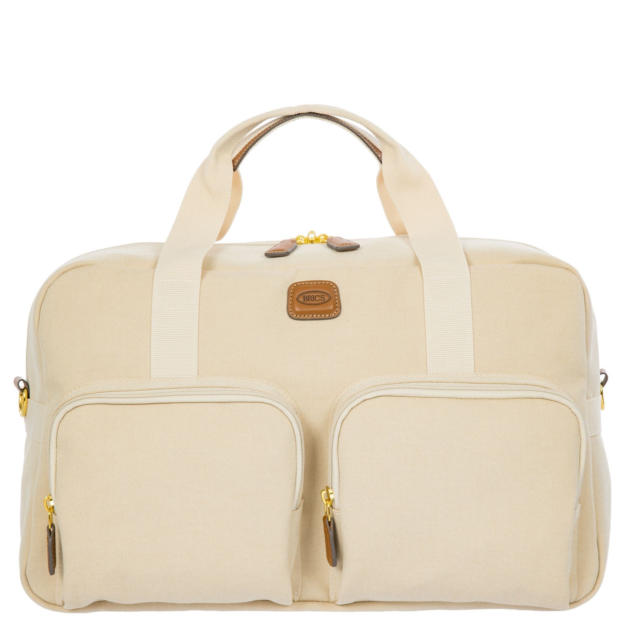Volterra 18" Boarding Duffle Bag, Main, color, Cappuccino