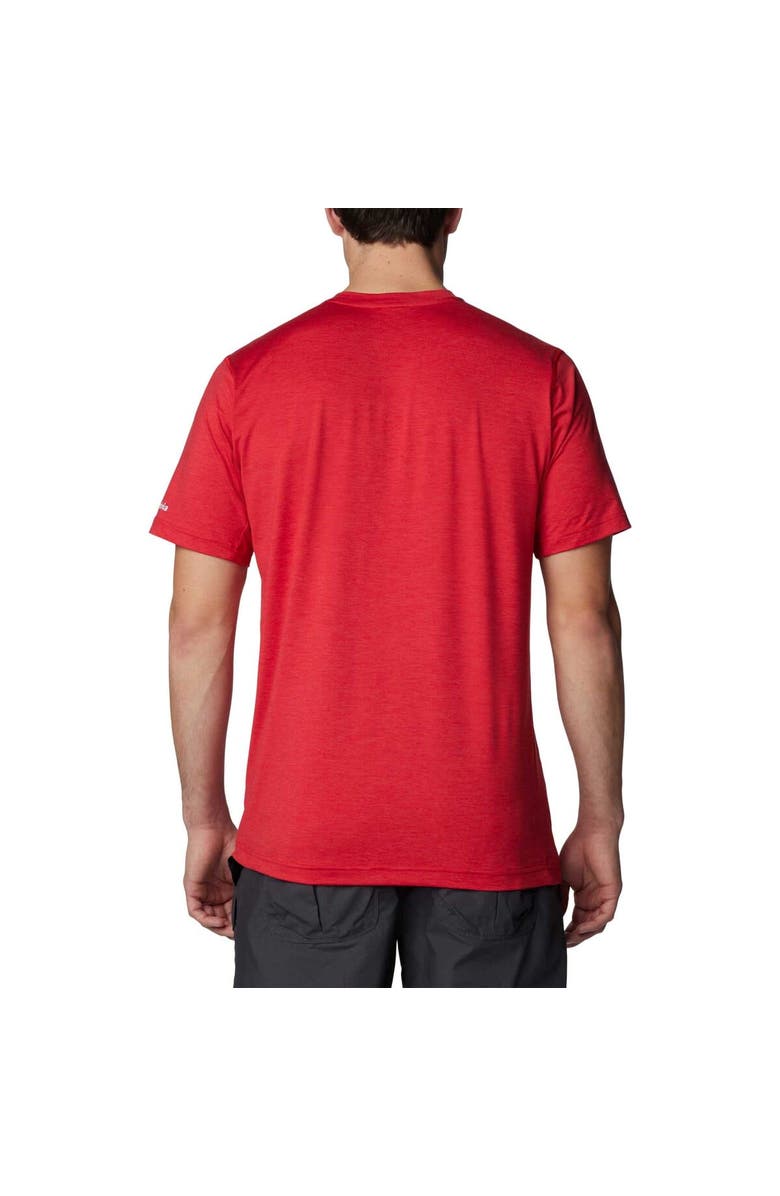 Columbia Men's Columbia Red Georgia Bulldogs Tech Trail Omni-Wick T-Shirt, Alternate, color, Red