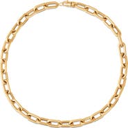 Sara Weinstock Rectangle Charm Chain Necklace