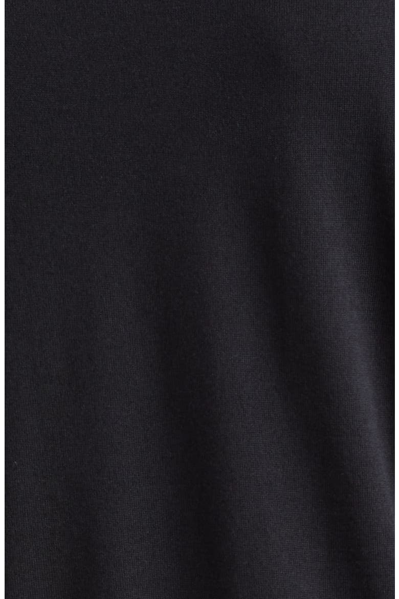 Virgin Wool Turtleneck Sweater, Alternate, color, BLACK