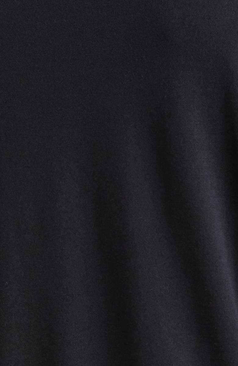 Thom Browne Virgin Wool Turtleneck Sweater, Alternate, color, Black