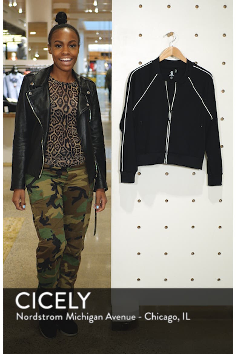 Piped Bomber Jacket video