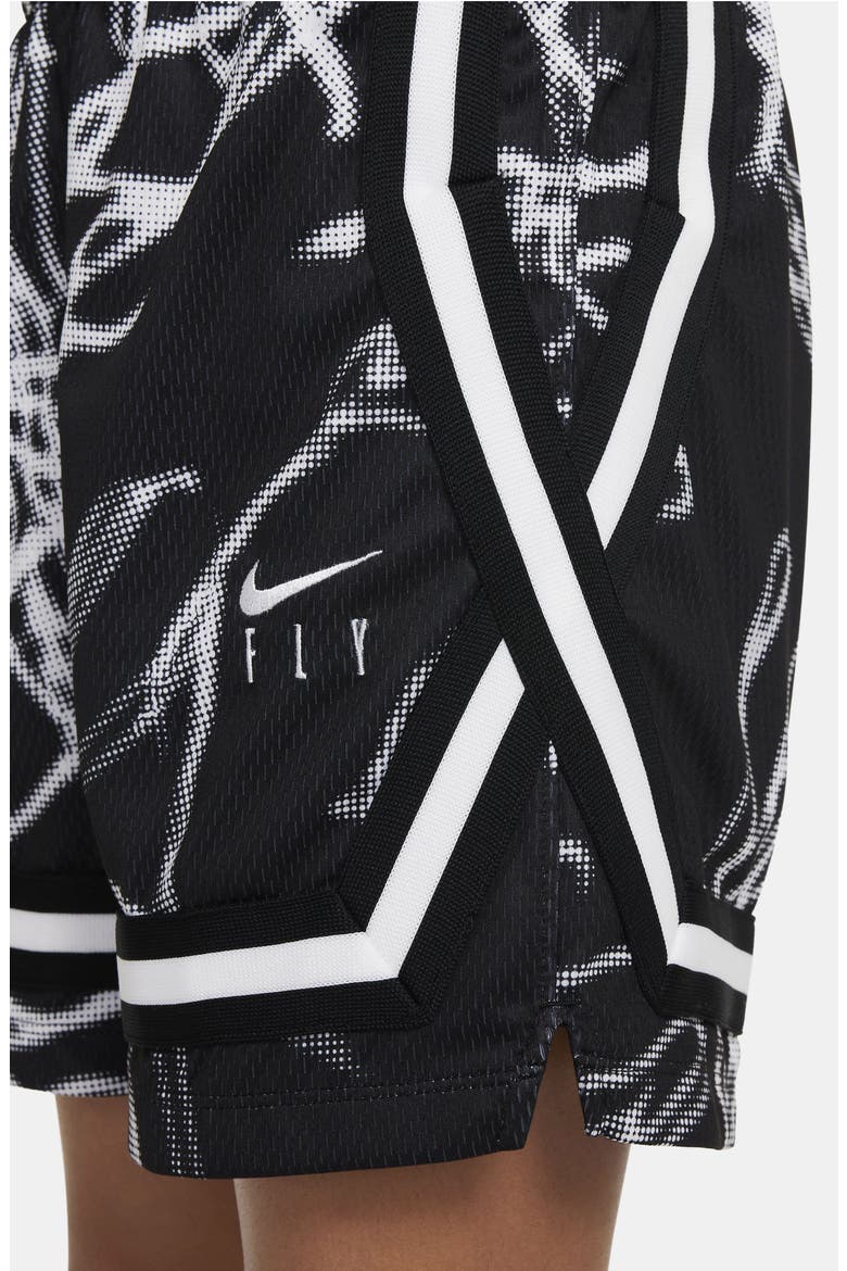 Kids' Culture of Basketball Dri-FIT Print Shorts, Alternate, color, BLACK/ WHITE