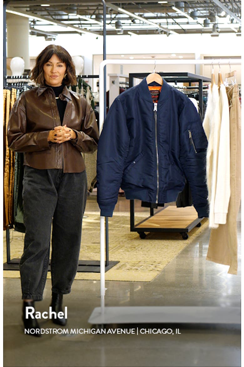 Water Resistant MA-1 Flight Jacket video