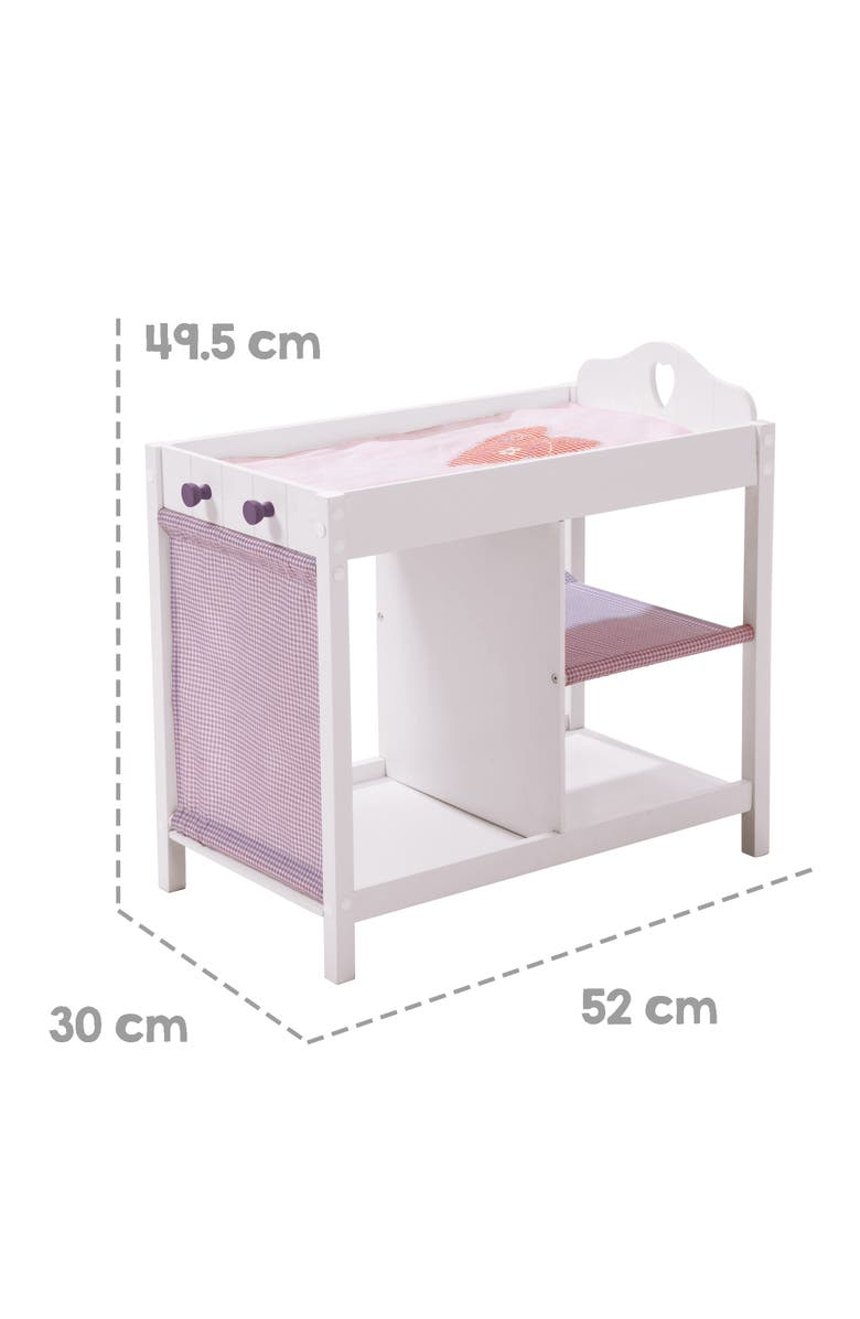Roba-Kids Roba Doll Bed & Storage Fienchen, Alternate, color, White