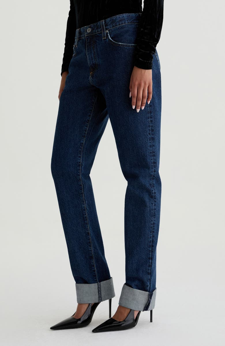 AG The Boyfriend Mid Rise Relaxed Straight Leg Jeans, Alternate, color, Escapism