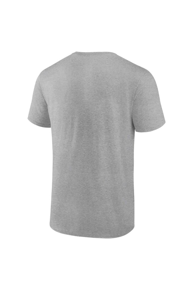 Men's Fanatics Branded  Heather Gray Texas Rangers 2023 World Series Champions Locker Room Big & Tall T-Shirt, Alternate, color, Heather Gray